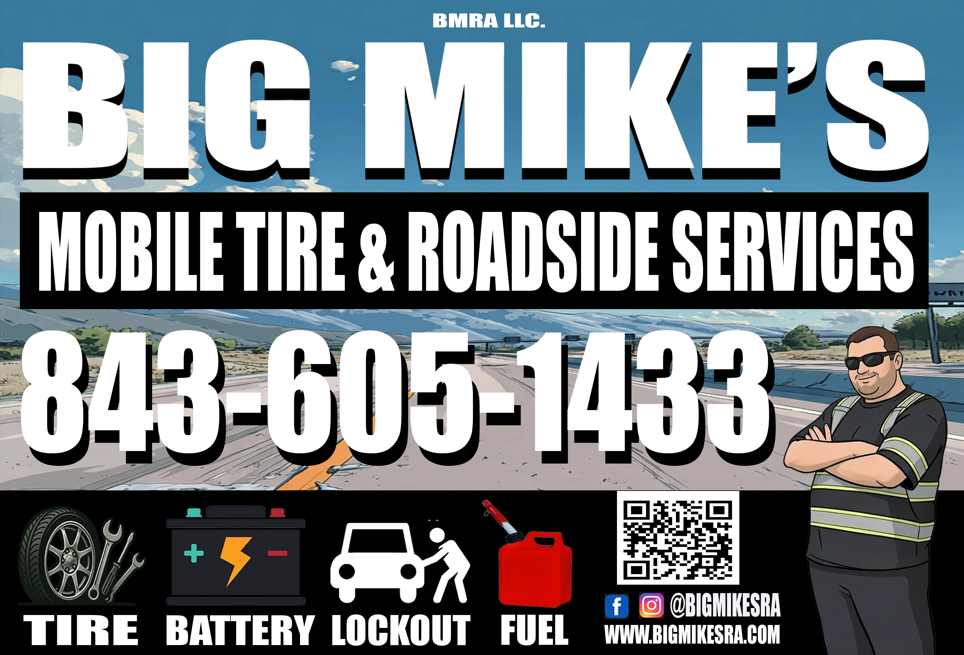 BIG MIKES MOBILE TIRE &  ROADSIDE SERVICES