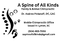 A Spine of All Kinds Family & Animal Chiropractic